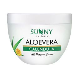 SUNNY HERBALS Aloe Vera Calendula Cream-500gm-35