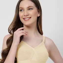 LILY Pack Of 4 Full Coverage Non Padded Minimizer Bra image 5