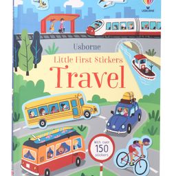 Usborne Little First Stickers Travel - English-16