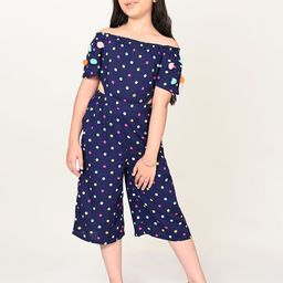 LIL DRAMA Girls Printed Basic Jumpsuit-picture-21