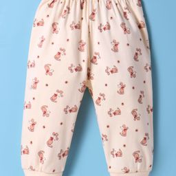 Tango Interlock Full Length Lounge Pant Sheep Print - Cream image 2