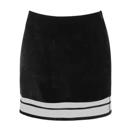 Bunny Corset Knitted Pencil Mini Skirts-picture-55