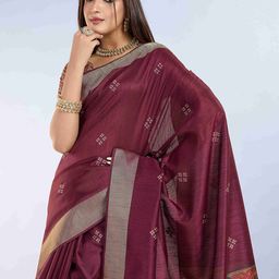 PBS PRINTS Kalamkari Zari Banarasi Saree-picture-16