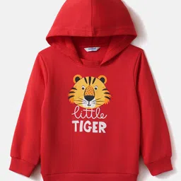 Nauti Nati Boys Printed Hooded Pullover Antimicrobial Sweatshirt-image-28