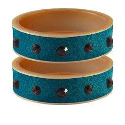 Vidhya Kangan Green Plastic Bangles-image-81