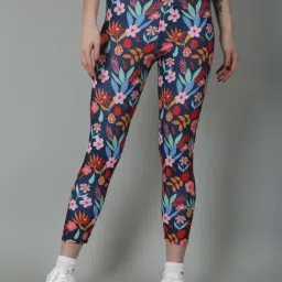 N-Gal Blue Printed Tights-image-65