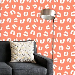 ArtzFolio Printed UV-Resistant Anti-Bacterial Colorful Abstract Shapes Peel & Stick Wallpaper-image-88