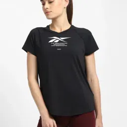 Reebok Black Ts Run Ac Tee - Run Gr-picture-38