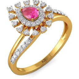 Joyalukkas 18k Gold & Diamond Ring for Women-image-51