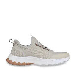 Skechers Men's VOSTON-VILAFONT Taupe Lifestyle Slip On Shoe-image-41