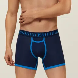 XYXX Dark Blue Intellisoft Antimicrobial Vibe Trunks-picture-44