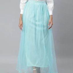 Cation Blue Maxi Skirt-image-62