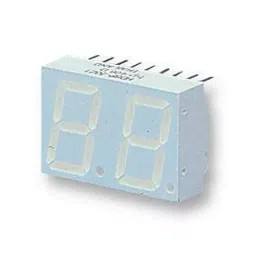BROADCOM LED DISPLAY, DUAL, 0.56", GREEN, HDSP-521G-41