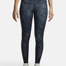 Jockey Charcoal Grey Printed Sports Tights-picture-4