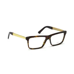 WEB EYEWEAR Brown Full Rim Rectangular Frame Designed in Italy image 2