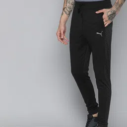 Puma Men Brand Logo Printed Slim Fit FORMKNIT SEAMLESS Joggers With Printed Sides-picture-8