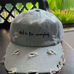 The Sea Horse Men Embroidered Denim Baseball Cap-image-83
