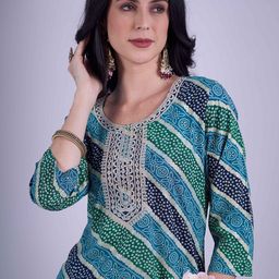 Anouk Women Bandhani Printed Kurta-46