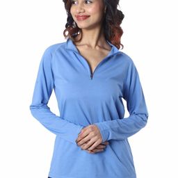 London Hills Women Turtle Neck T-shirt-image-10