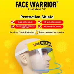 Ubon 400 Micron Disposable Face Shield with Adjustable Elastic Strap UB-FS-03 image 3