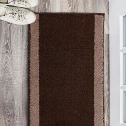 Saral Home Multi Polyester Geometric Door Mat-3
