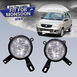 Auto Pearl Fog Lamp Lights Compatible For Maruti Suzuki Alto K10 Old (Set of 2 Pcs) image 5