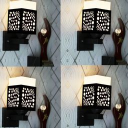 Gojeeva Black Wood Square Wall Lamps-picture-32
