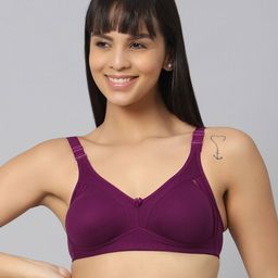 Bluenixie Cotton Medium Coverage T-shirt Bra-54