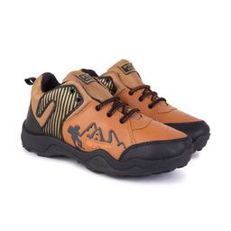 DRACKFOOT Men Leather Running Non-Marking Shoes-picture-15