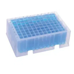Abdos 1.2 ml PP Deep Well Plate With 96 Square Well and Conical Bottom, P10803 (Pack of 100) image 1