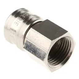 RS PRO Brass Female Pneumatic Quick Connect Coupling G 1/2 Female Threaded, 6671982-image-55