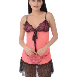 Da Intimo Pink Lace Baby Doll-image-68