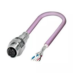 PHOENIX CONTACT Sensor Cable Assemblies SENSOR CORD, 5P, M12 RCPT-FREE END, 0.5M, 1525678-image-89
