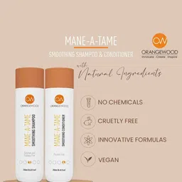 ORANGEWOOD Set Of 2 Mane-A-Tame Smoothing Shampoo & Conditioner - 1000 ml Each image 4