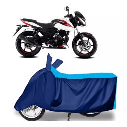 Auto Pearl Two Wheeler Cover for Bajaj Pulsar 180 - Cyan, Blue-image-6