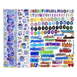 FunBlast Cute Cartoon Theme Kawaii Stickers 120 Sheets  Blue-26