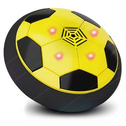 FunBlast Air Powered Hover Soccer Ball with Flashing Light  Yellow-3
