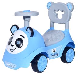 JoyRide Panda Ride on Car for Kids, Baby Ride on Car with Music & Horn Button-Push Rideons & Wagons Non Battery Operated Ride On - Blue-9