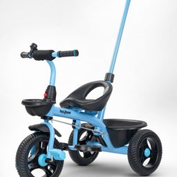 Baybee Trilo 2 in 1 Baby Tricycle for Kids, Smart Kids Tricycle with Parental Push Handle, Eva Wheels, Bell, Footrest & Baskets | Kids Cycle Trikes | Baby Cycle for Kids (Blue)-image-97