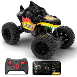 Mirana Spiker 2WD Remote & App Controlled RC Car for Kids (Black)-6