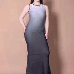 FELIZ THE DESIGNER STUDIO Bodycon Maxi Dress-picture-37