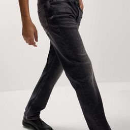 Marks & Spencer Men Straight Fit High-Rise Slash Knee Jeans-image-25