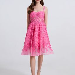 JC Collection Floral Fit & Flare Dress-image-95