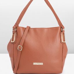 Caprese Women Solid Handheld Bag-image-41