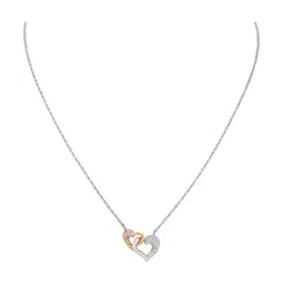 CKC 18k Gold & Diamond Pendant with Chain for Women-image-78