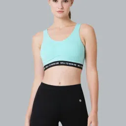 Van Heusen Blue Cotton Sports Bra-15