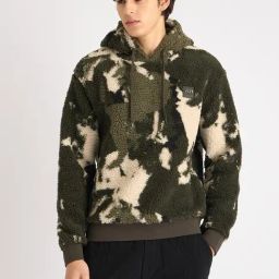 Antony Morato Multi Regular Fit Camouflage Hooded Sweatshirt-picture-37
