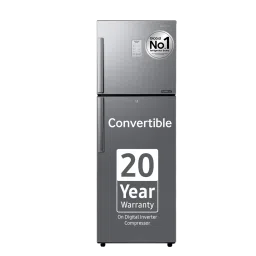 samsung 236 l convertible freezer double door refrigerator rt28c3922s9 silver-picture-25