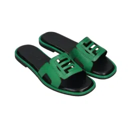 BAGATT Women Flower Green Sandal-picture-1