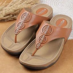 Metro Women's Tan Casual Sandals-picture-45